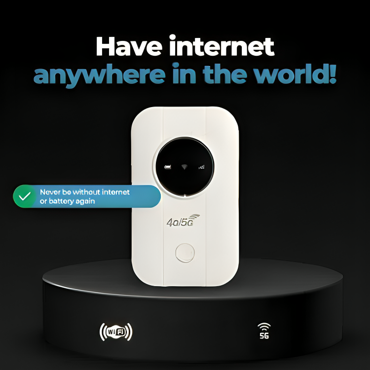 PocketNet⢠| Draadloze draagbare WiFi-router