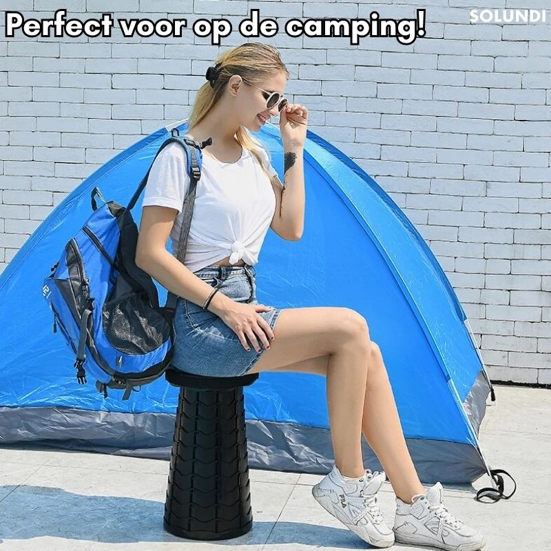 TIJDELIJK 50% KORTING | WanderSeat™ | De compacte opvouwbare kruk