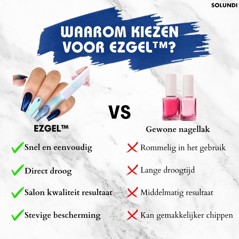 60% OFF VANDAAG | EZGel⢠- Bereik altijd en overal salon kwaliteit nagels!