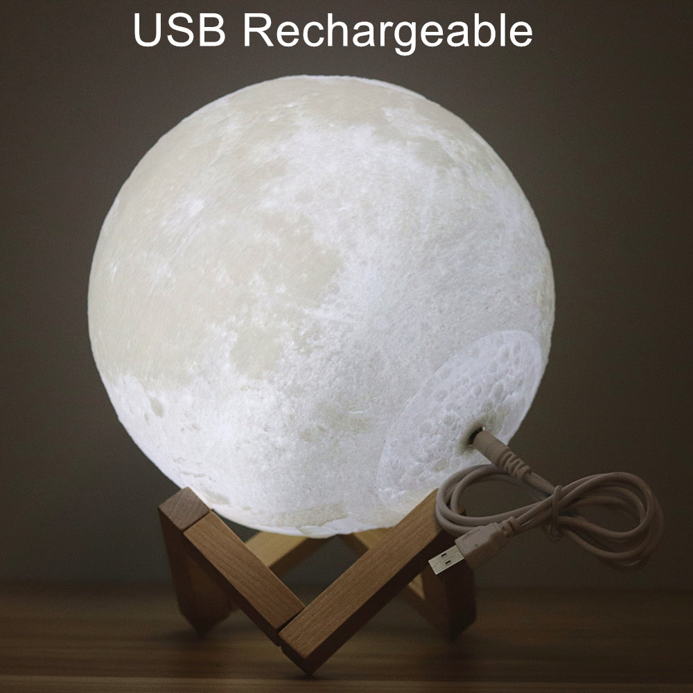 LunaMemoir™ | Gepersonaliseerde 3D maanlamp