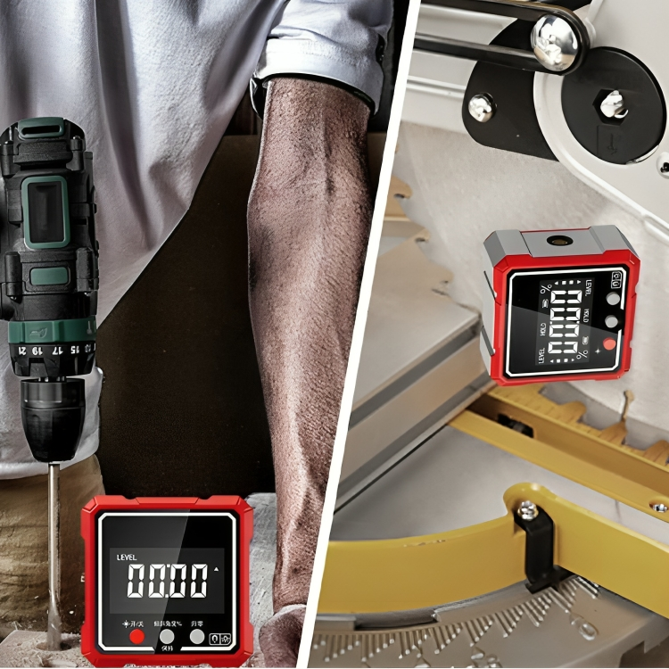 LevelBeam⢠| Magnetische laser digitale waterpas hoekmeter