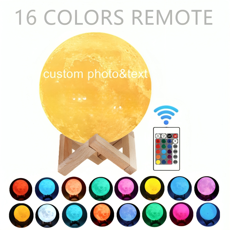 LunaMemoir™ | Gepersonaliseerde 3D maanlamp