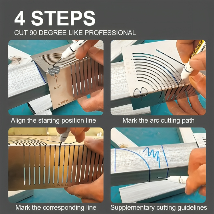 TIJDELIJK 50% KORTING | MarkMaster™ | Hoek- en boogmarkeergereedschap