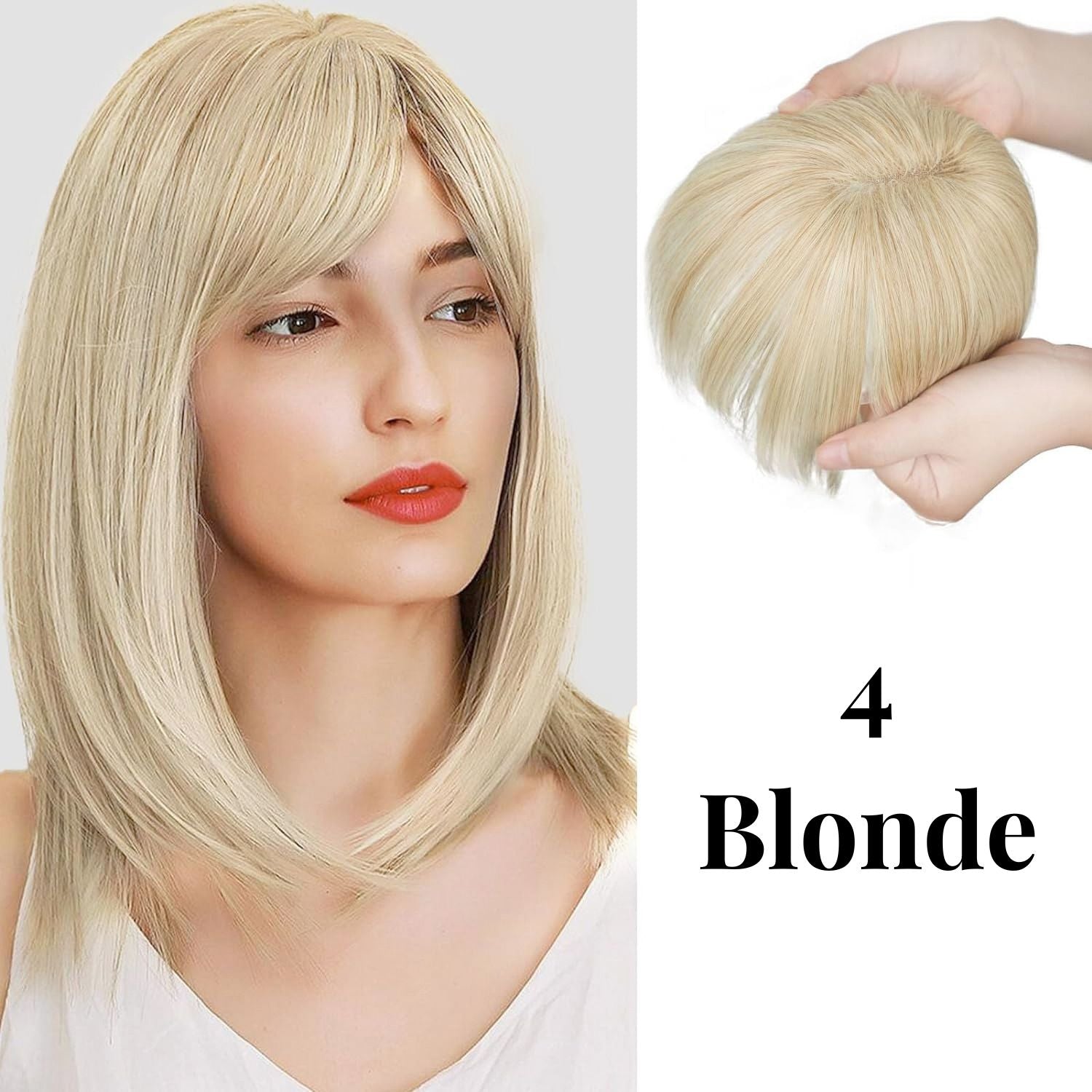 CrownLift⢠| Volumizing haar topper pruik