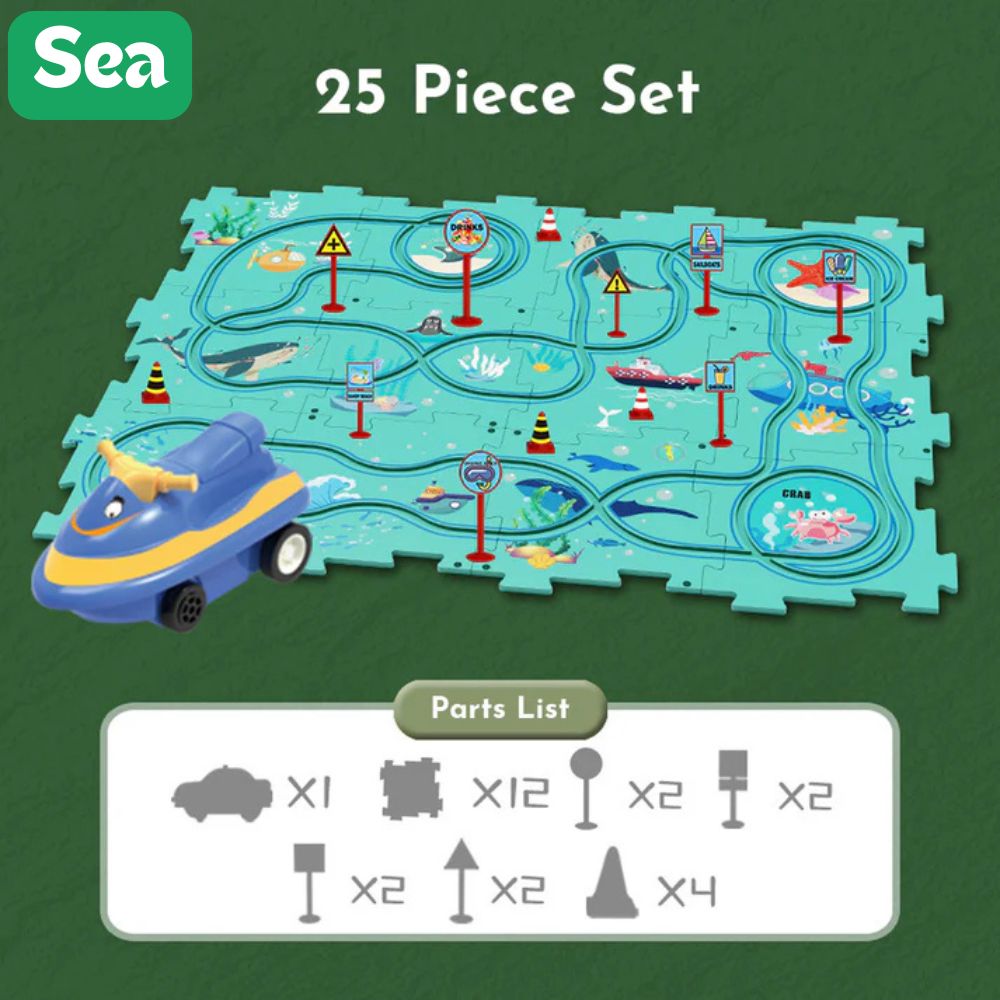 TIJDELIJK 50% KORTING | TrackTastic⢠| Eindeloos speelplezier voor je kind!