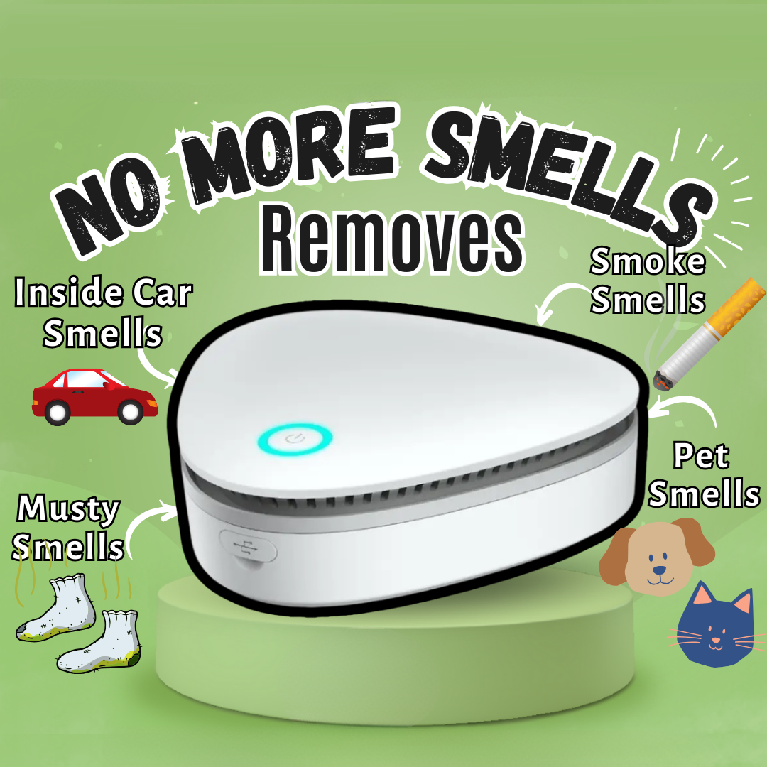 OdorVanish™ | Zeg vaarwel tegen rook en dierengeurtjes, voor altijd!