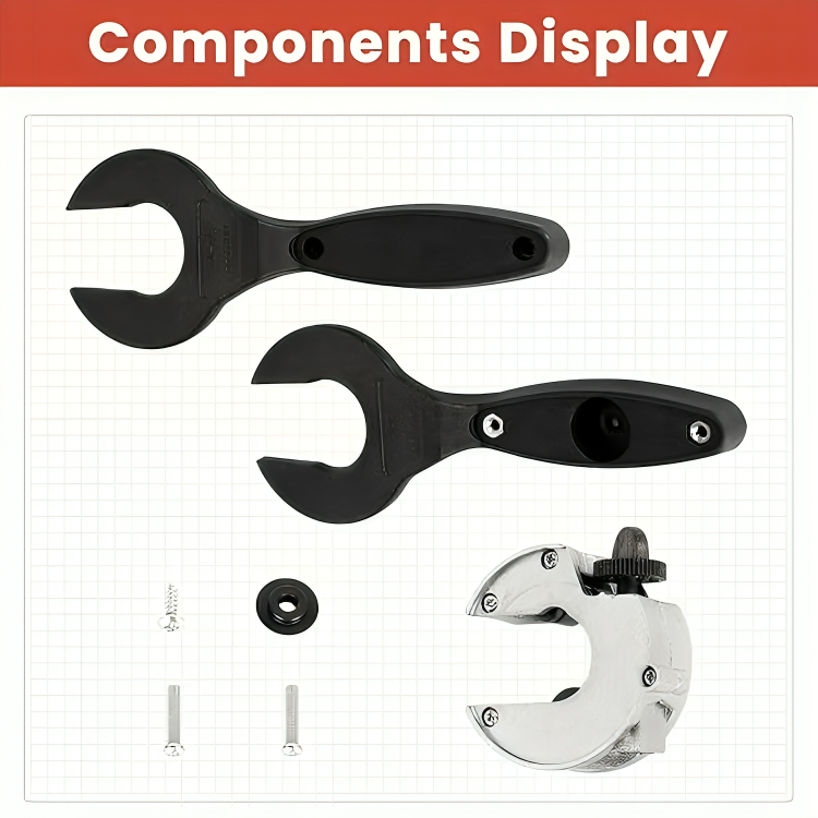 TubeTrim⢠| Vergrendelbare buissnijder