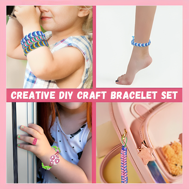 TIJDELIJK 50% KORTING | WeaveWonders⢠| DIY armband vlechten set