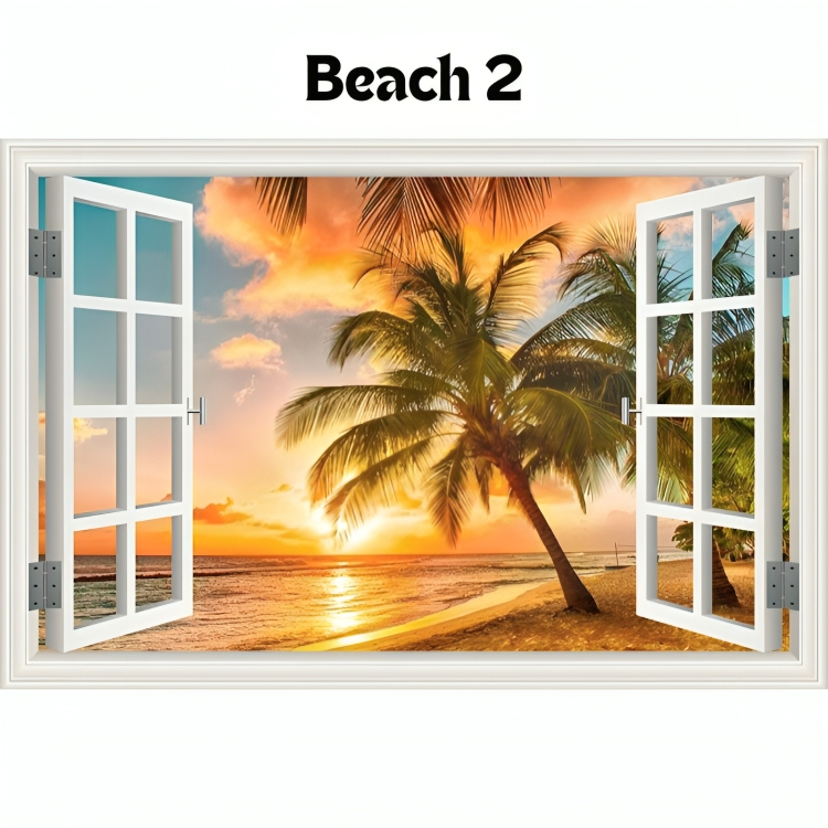 NatureScape⢠| Waterdichte landschap muurstickers