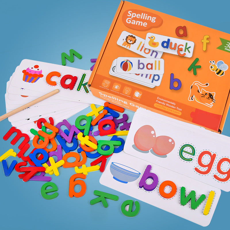 TIJDELIJK 50% KORTING | WordWhiz⢠| Montessori spellingsspel
