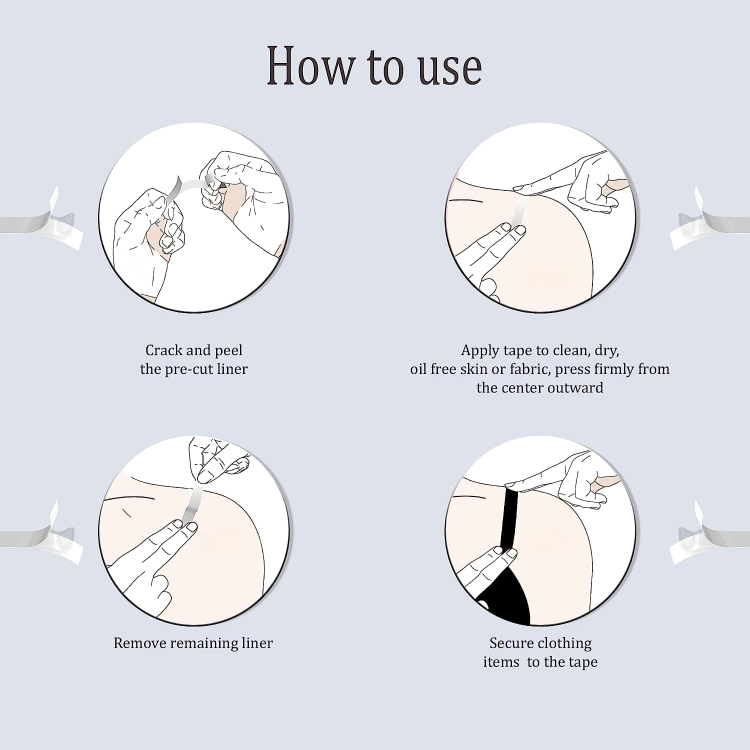 1 + 2 GRATIS VANDAAG | InvisiStrip⢠| Zeg maar dag tegen garderobe ongelukjes!