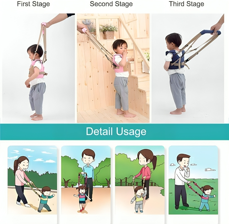 TinySteps⢠| De moeiteloze manier om de eerste stapjes van je baby te begeleiden!