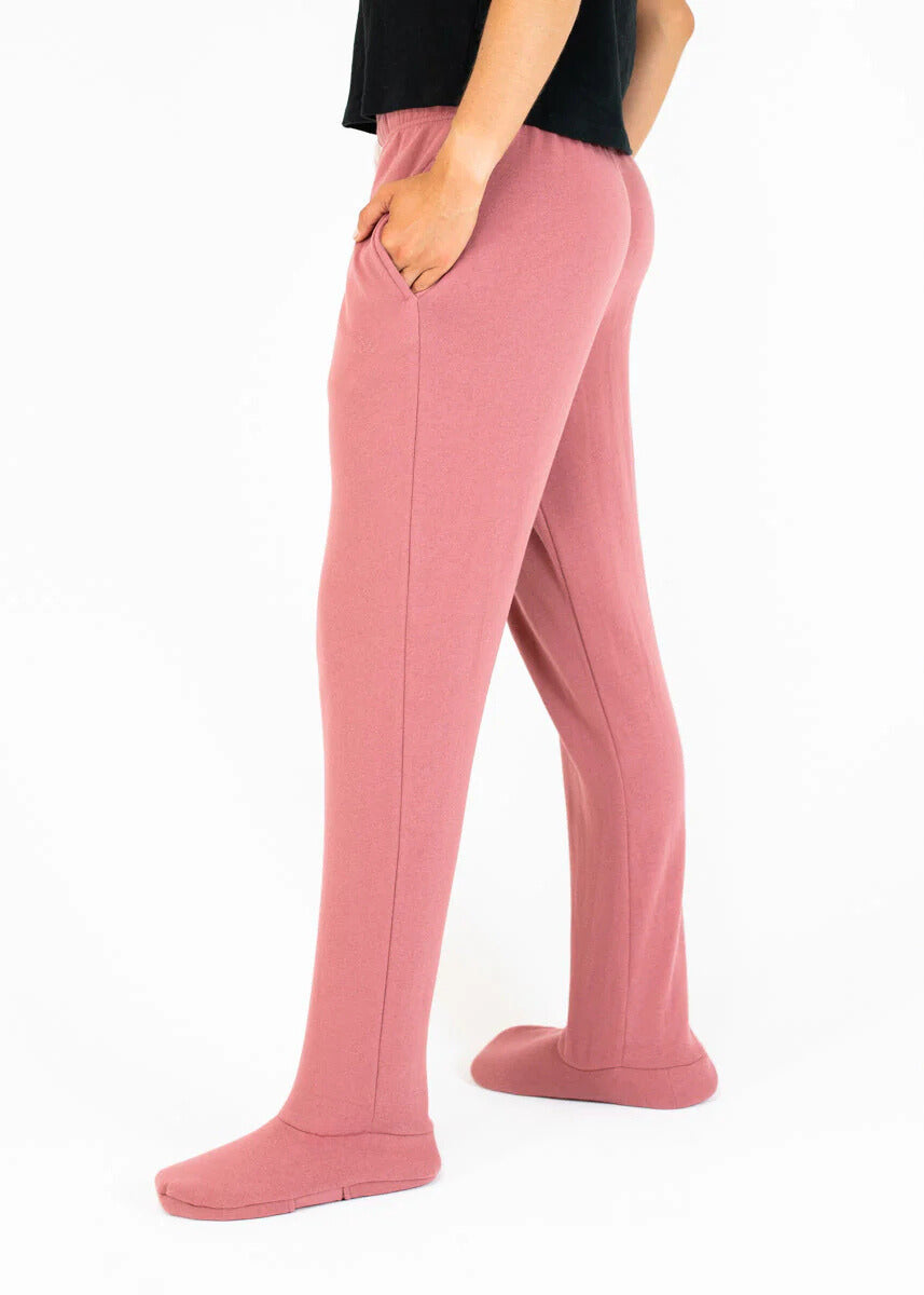 SnugPants⢠| Voeteneinde fleece joggingbroek