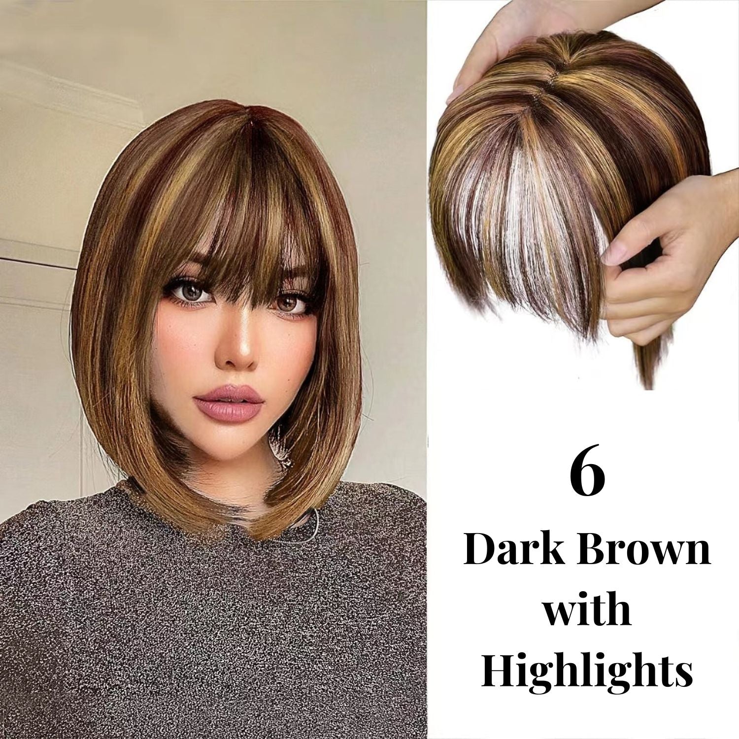 CrownLift⢠| Volumizing haar topper pruik