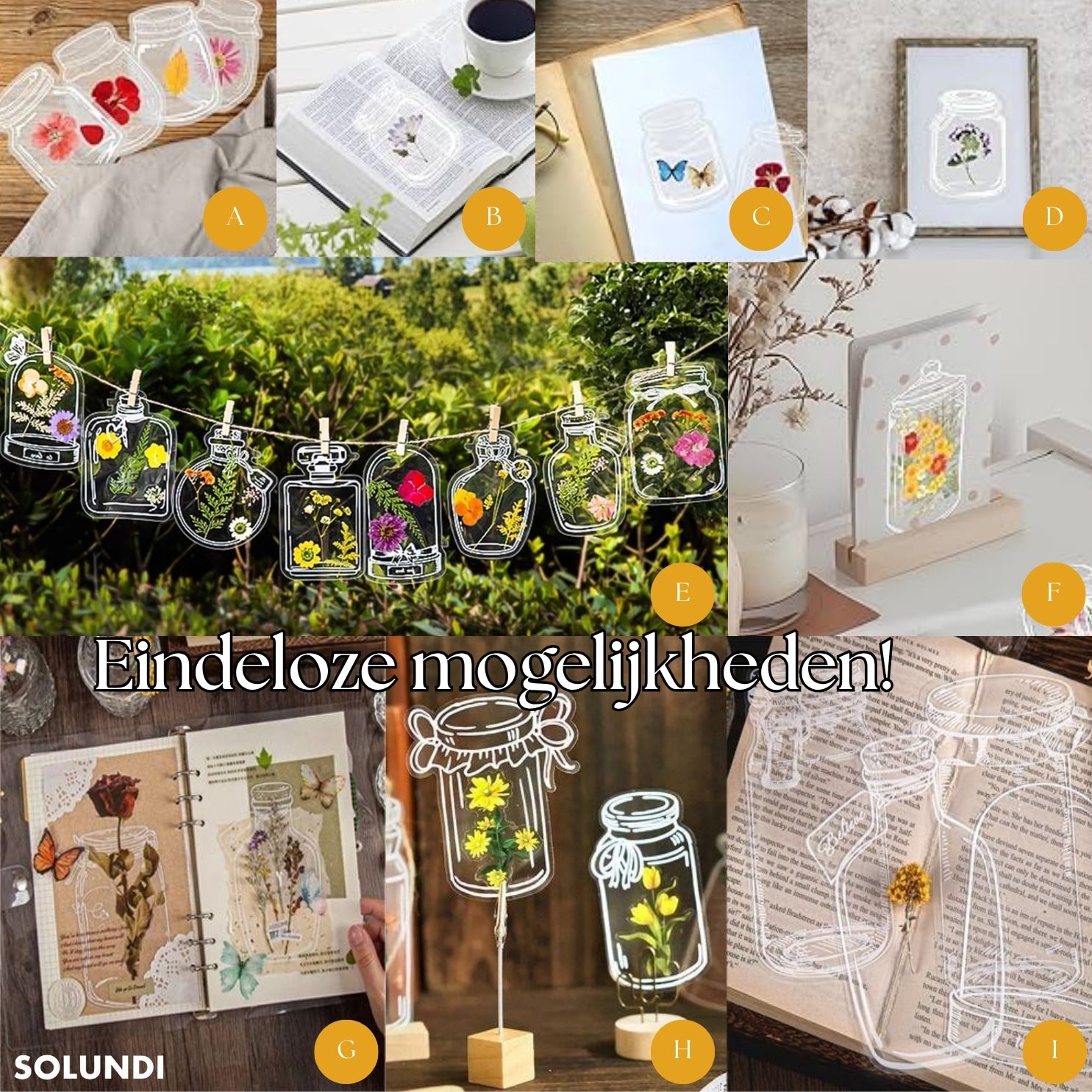 LAATSTE DAG 50% KORTING | BloomMarks⢠| Knutsel met natuurlijke bloemen!