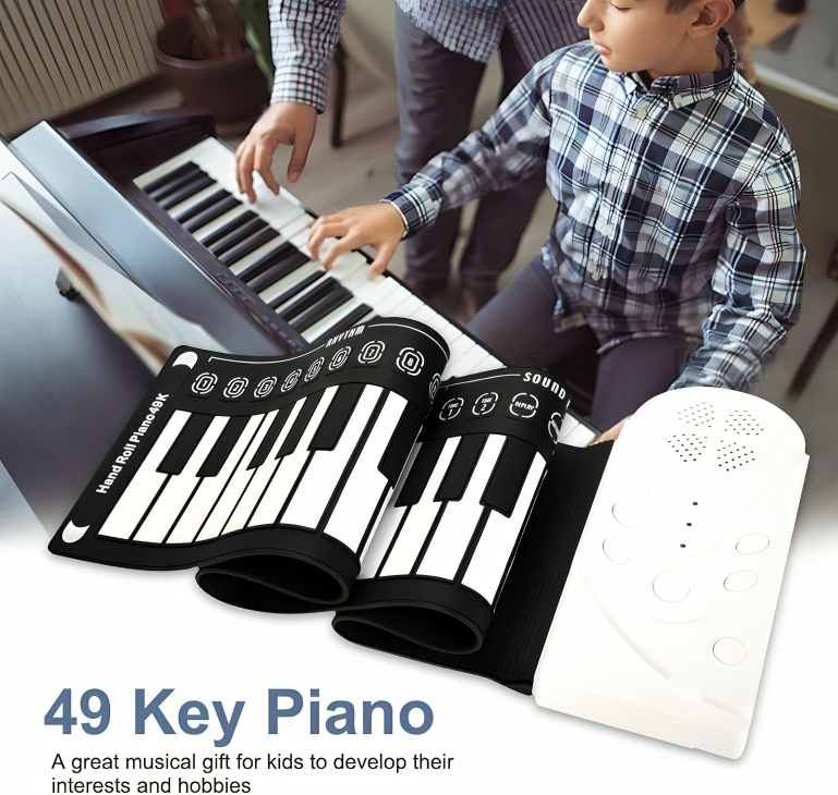RollTune⢠| Draagbare handbediende rolpiano