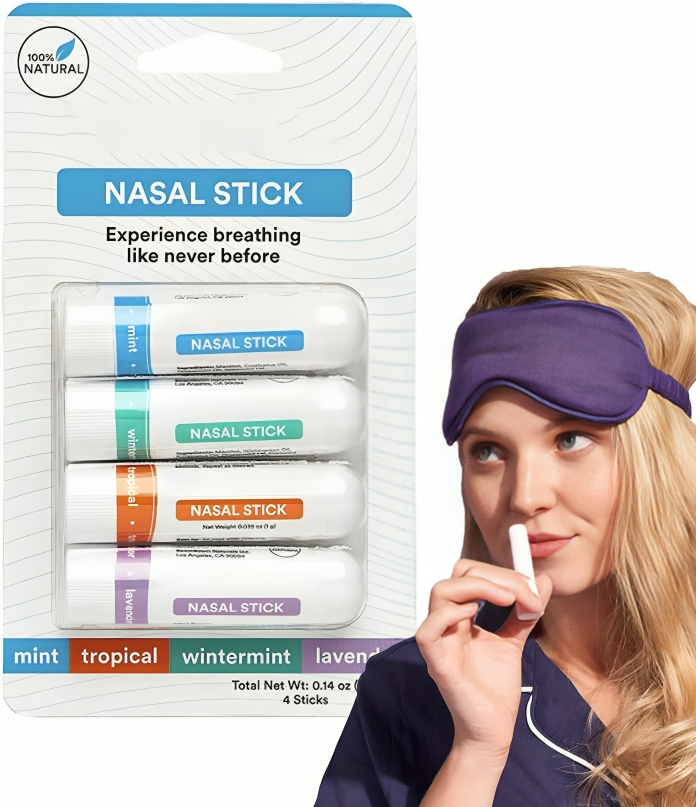 BreatheEase⢠| Nasala inhalatiestaafjes