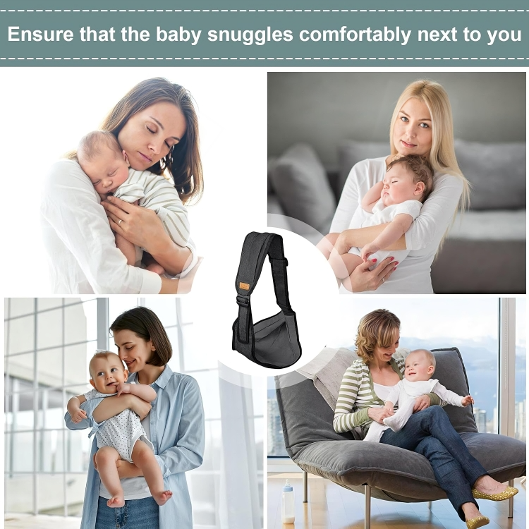 ComfiCradle™ | Een draagzak die aanvoelt als een knuffel!