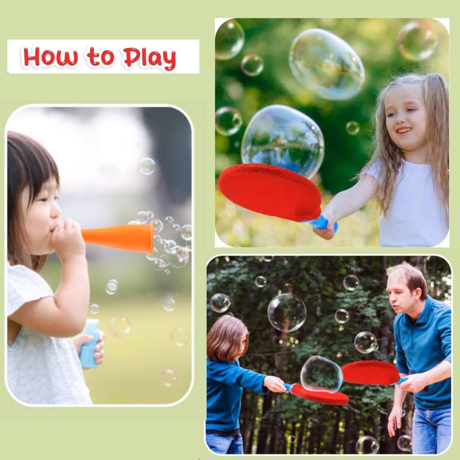 BubbleBounce™ | Creatieve tafeltennis paddles set voor zeepbellen