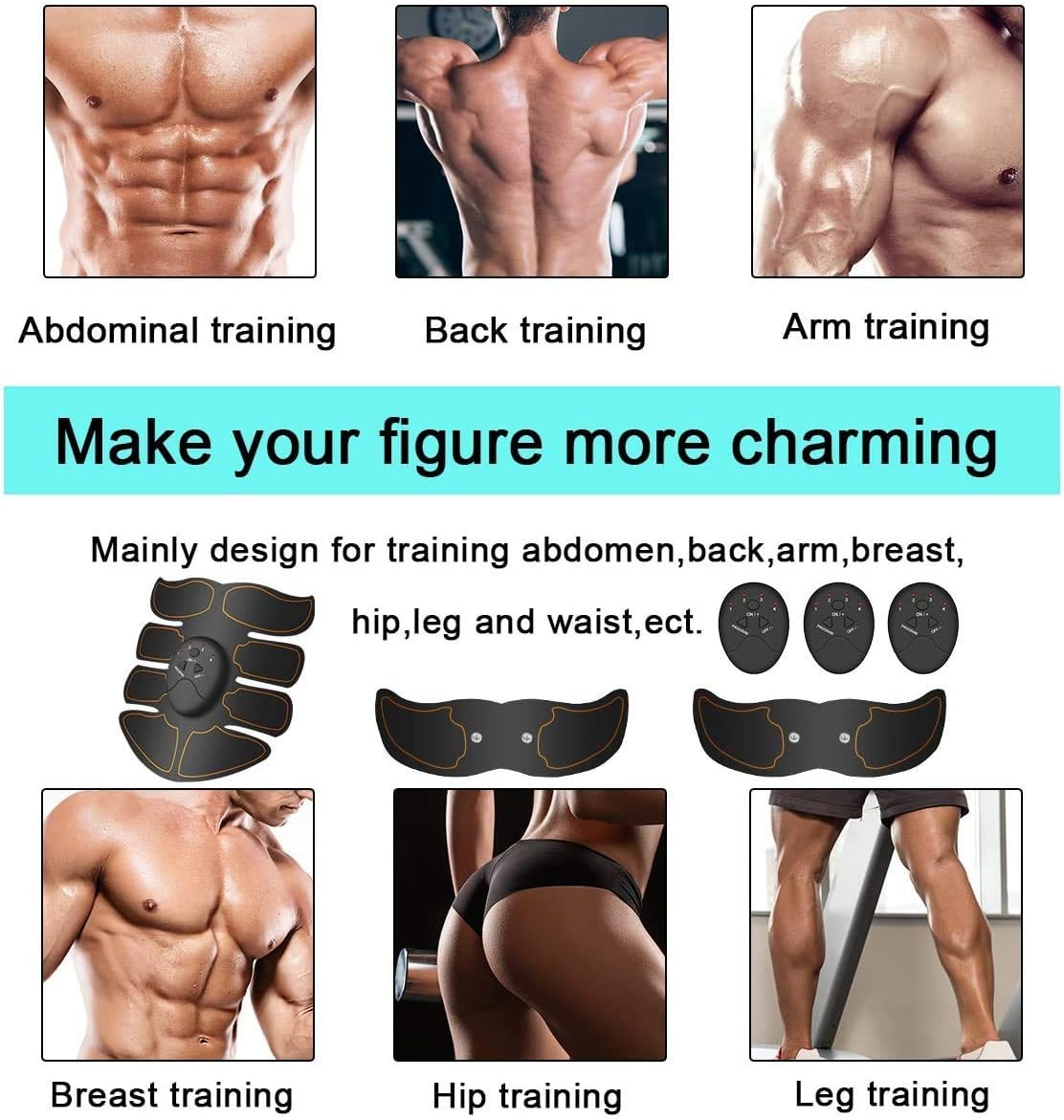 AbSculptor⢠| EMS spiertoner pads