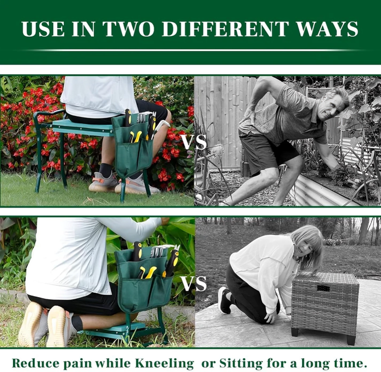 TIJDELIJK 50% KORTING | SnapSeat⢠| Directe verlichting voor tuiniers die alles doen!