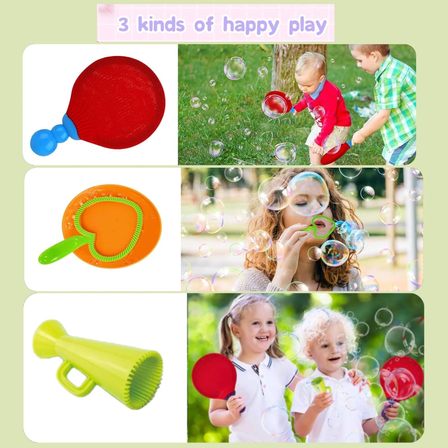 BubbleBounce™ | Creatieve tafeltennis paddles set voor zeepbellen