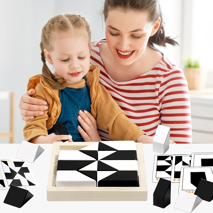 BrainBlocks⢠| Montessori 3D puzzel blokken