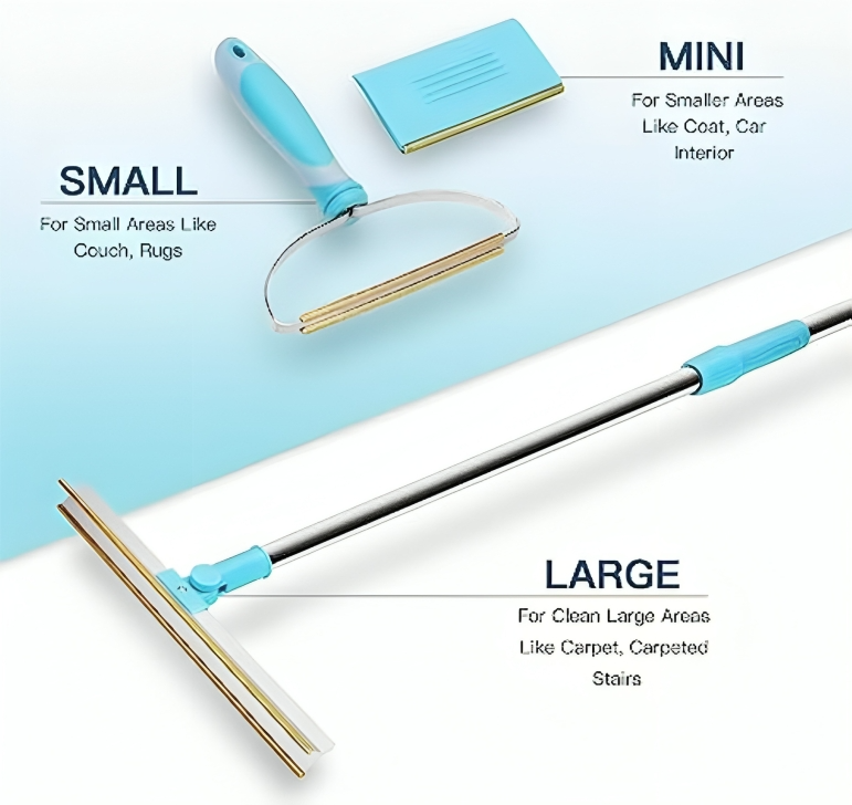 HairSweep⢠| Tapijthark huisdier ontharingsset