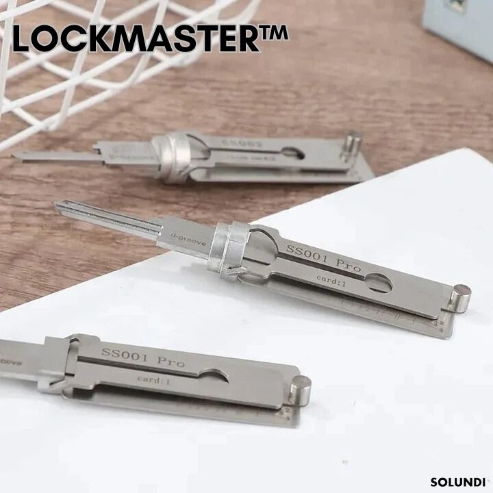 TIJDELIJK 50% KORTING | LockMaster⢠- Precisiegereedschap voor slotenmakers