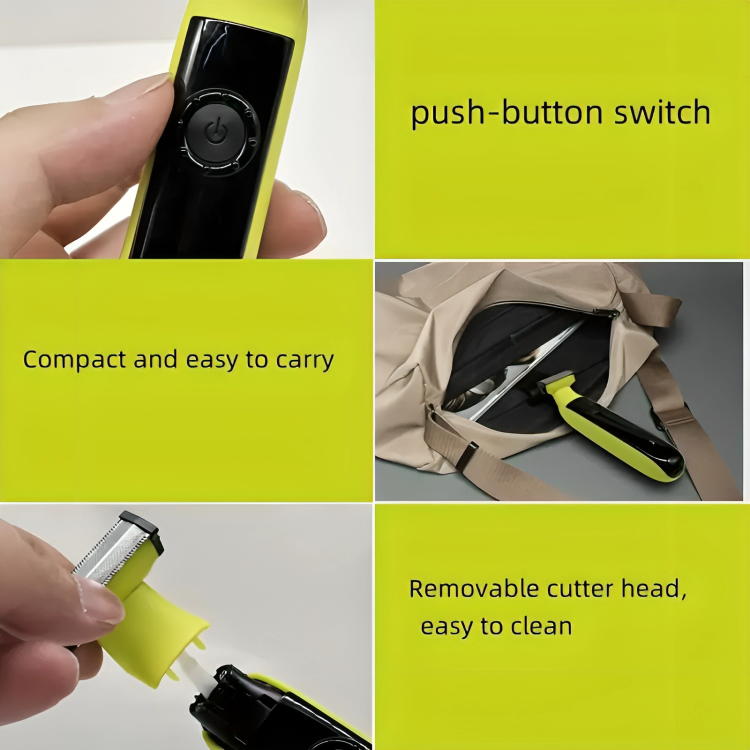 TIJDELIJK 50% KORTING | GlideTrim⢠| Glad scheren zonder stress!