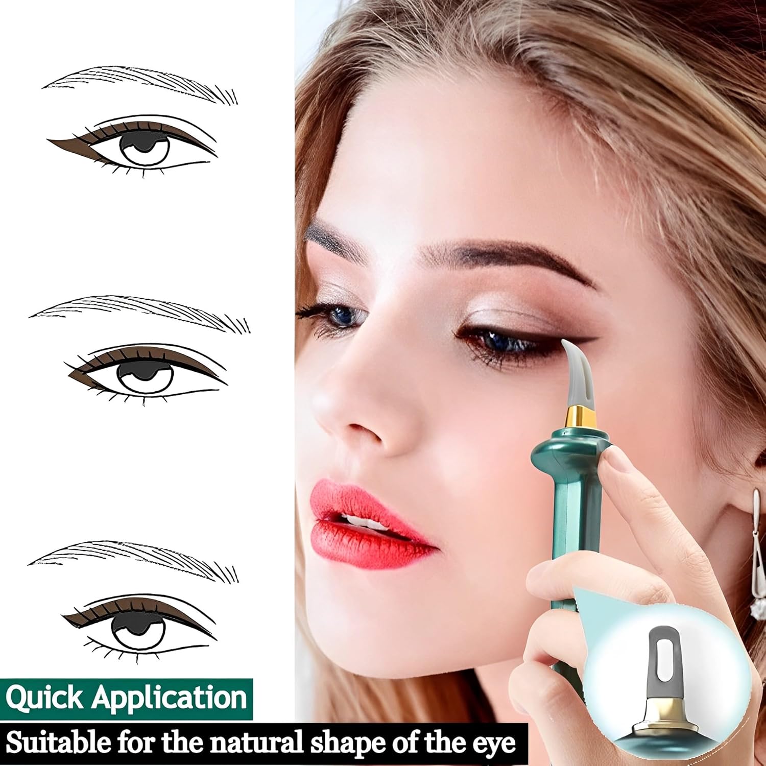 LinerGlide™ | Nooit meer vervelende eyeliner aanbrengen!