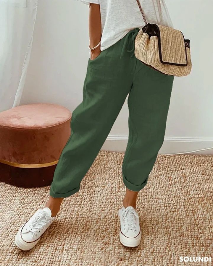 50% OFF VANDAAG | Sonja™ | Katoenen Chino