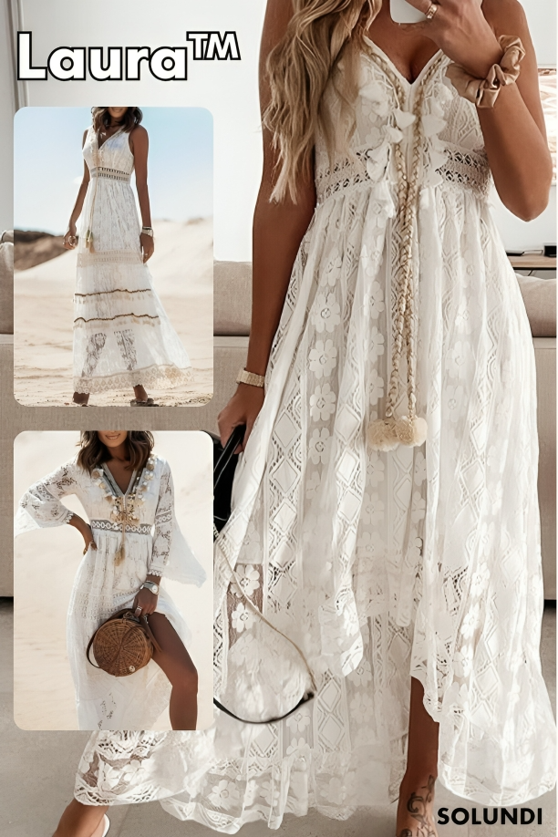 TIJDELIJK 50% KORTING | Laura™ | Je favoriete jurk voor warme, luchtige dagen!