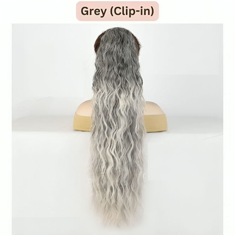 ClipCurls⢠| Krullende haarverlenging met paardenstaart