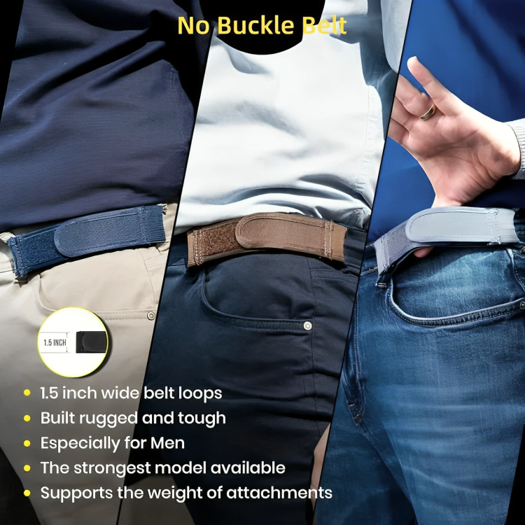 SlimBelt™ | Comfortabele riem zonder gesp