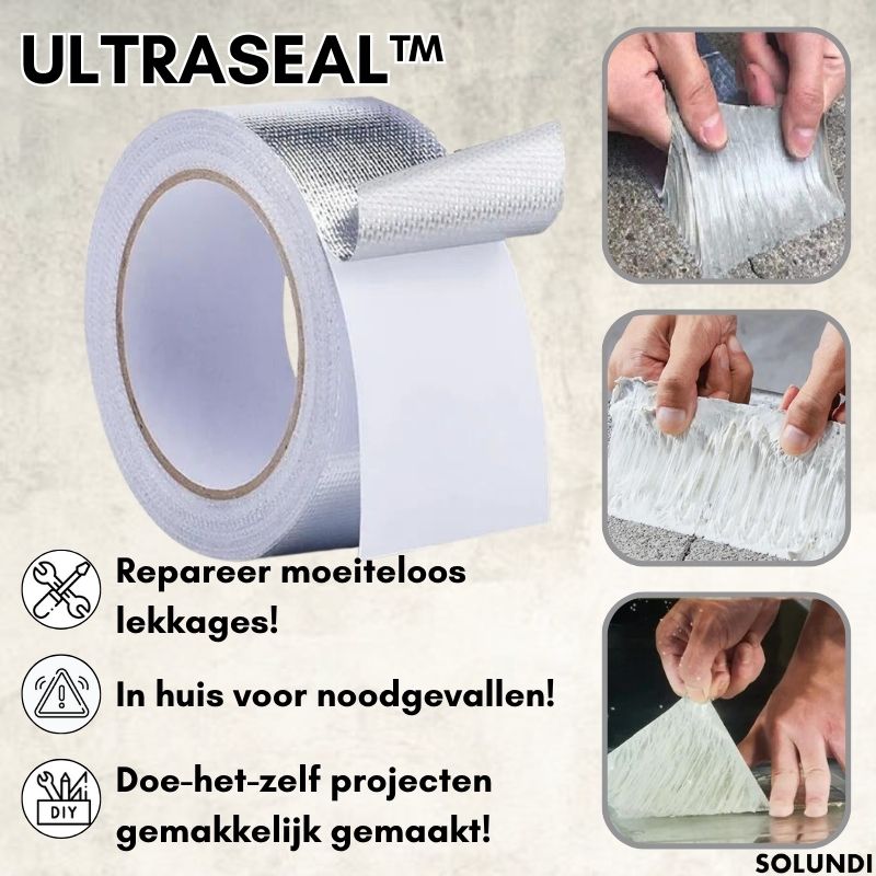 UltraSeal⢠- Ultra Waterdichte Aluminium Rubberen Riem