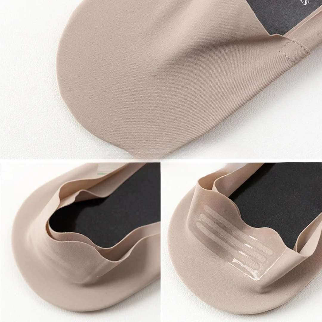 SilkSole⢠| Onzichtbare Antislipsokken