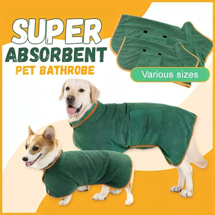 WarmPaws⢠| Superabsorberende hondenbadjas