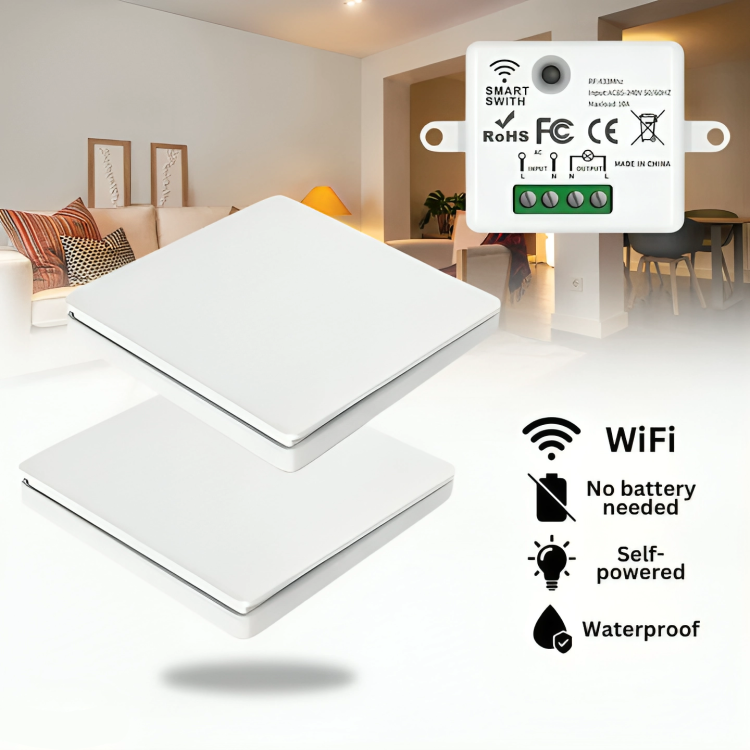 EazySwitch™ | Draadloze lichtschakelaar bereik