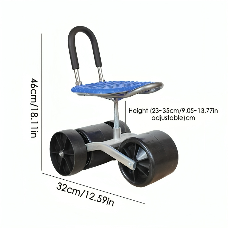 TIJDELIJK 50% KORTING | SpinnySeat™ | 360° ergonomische tuinkruk