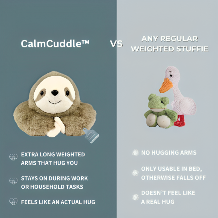 TIJDELIJK 50% KORTING | CalmCuddle™ | Een knuffel die lichaam en geest troost!