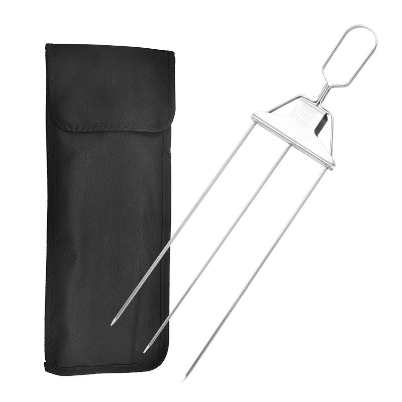 SkewerPro™ | 3-Voudige Barbecuespiesen