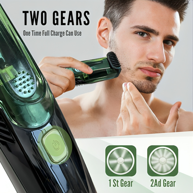 VacuShave⢠| Snoerloos vacuüm scheerapparaat