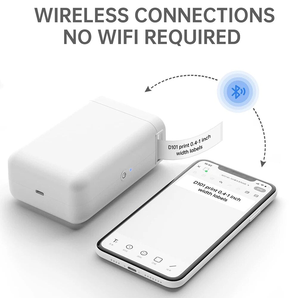 50% OFF VANDAAG | EazyTag™ | Draagbare Draadloze Labelprinter