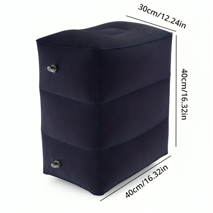 TIJDELIJK 50% KORTING | CozyLegs™ | Opblaasbaar beensteun reiskussen