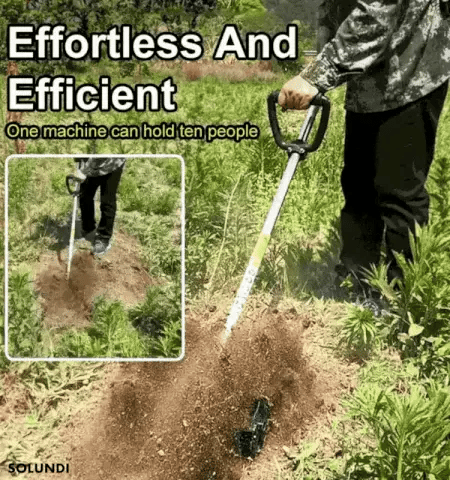 TIJDELIJK 50% KORTING | GardenPro™ | Gemakkelijk je bodem omspitten!