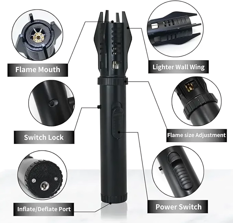 FlareTorch™ | Windbestendige jetflame aansteker