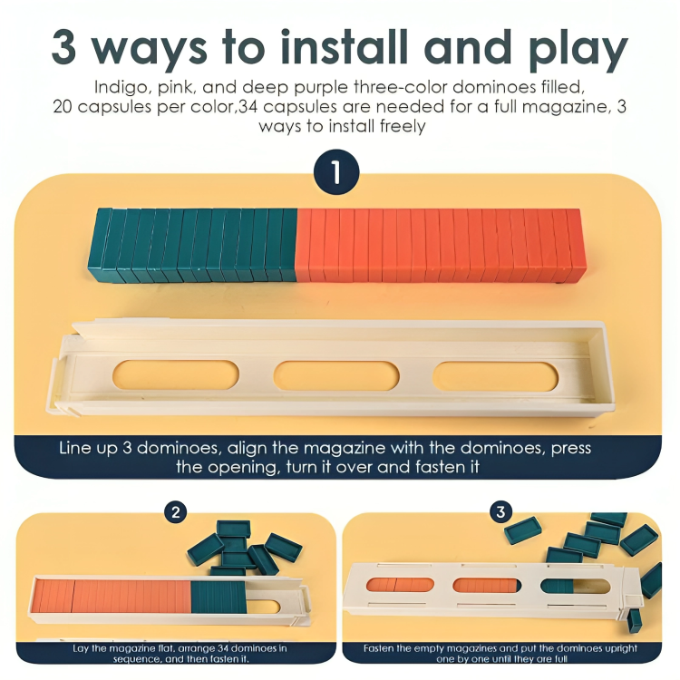 DominoExpress⢠| Domino treinset voor kinderen