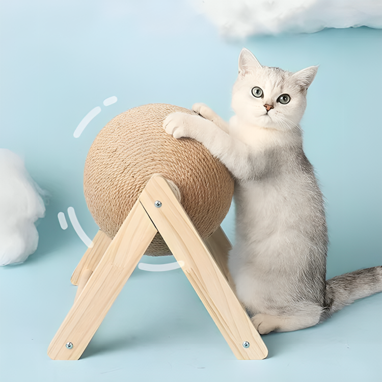 WhirlScratch™ | Entertainment en klauw trimmen voor je kat in één speeltje!