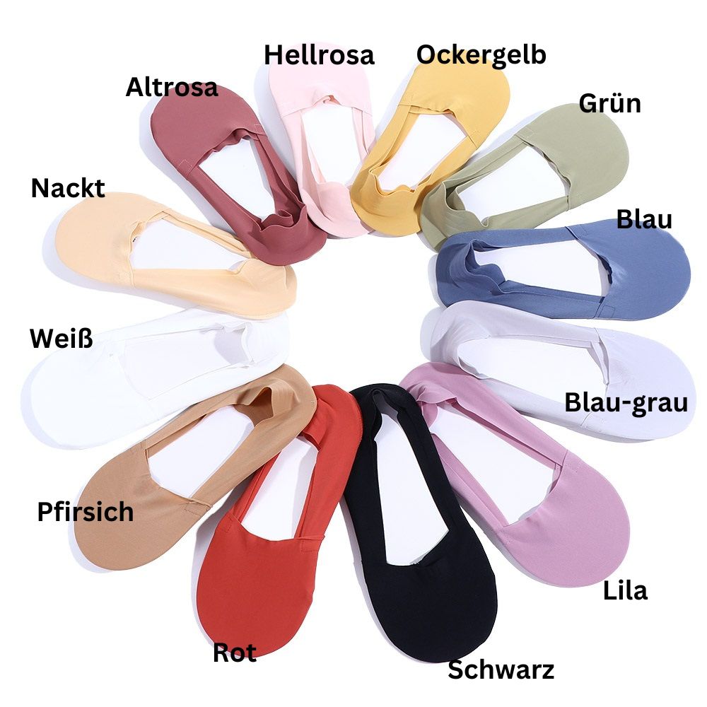 SilkSole⢠| Onzichtbare Antislipsokken